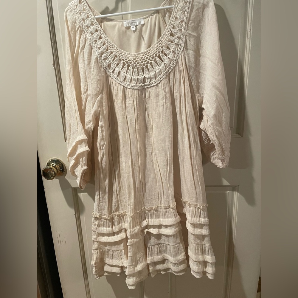 Cream dress